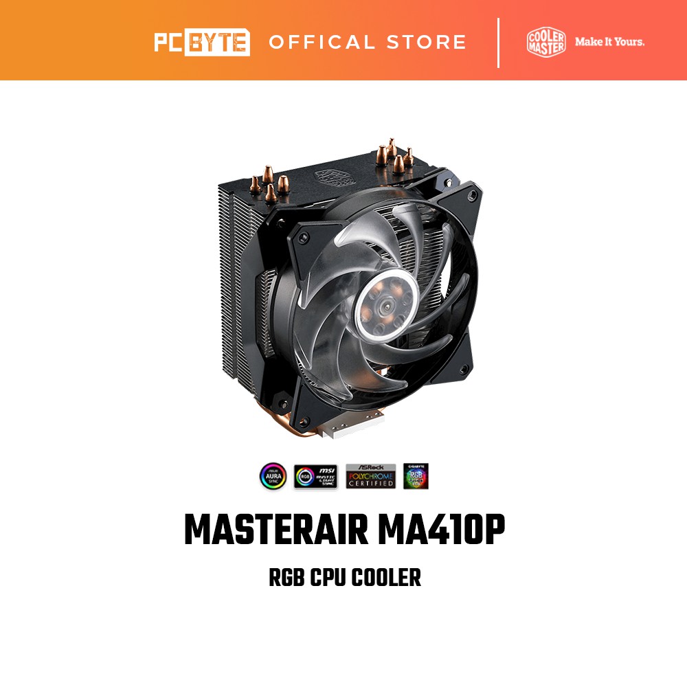 Cooler Master MasterAir MA410P Single Tower CPU Cooler Shopee Malaysia