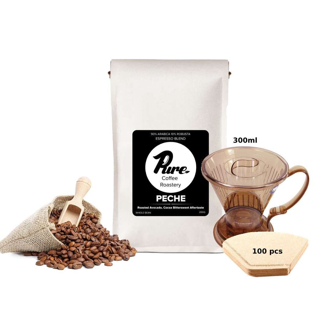 [Pure Coffee Roastery] Clever Dripper Cup 300ml with 100pcs filter