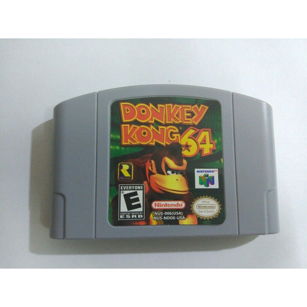 donkey kong n64 console