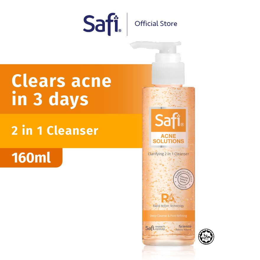 safi acne solution cleanser
