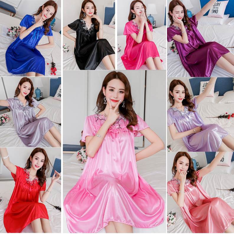 satin pyjamas