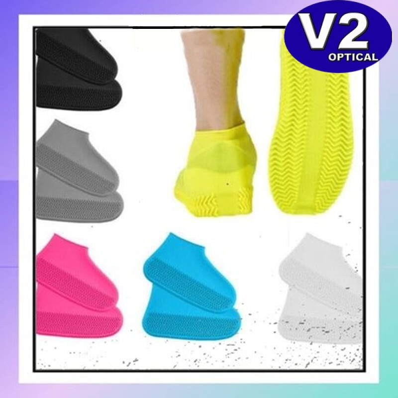 Waterproof Shoes Cover Soft Silicone Wear resistant Rain Slip resistant Non Slip Reusable Elastic Rain Boot Protector