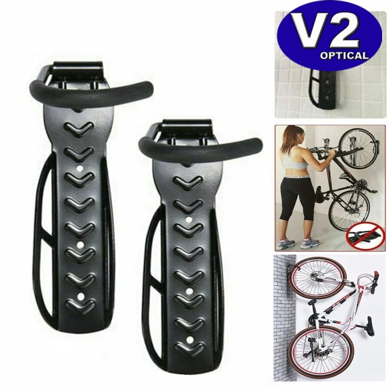 Bicycle Wall Hook Stand Bike Hanger Mounted Mount Wall Parking Showing Stand Storage Hanger Adjustable Activity Rack