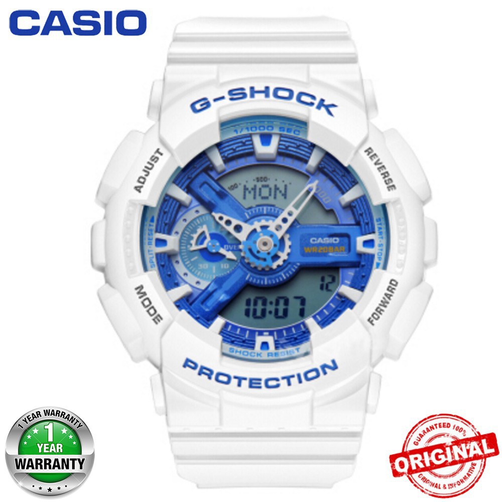 Casio G Shock Men S Watch Original Sports Watch Ga 110 Wb 7 A Shopee Malaysia
