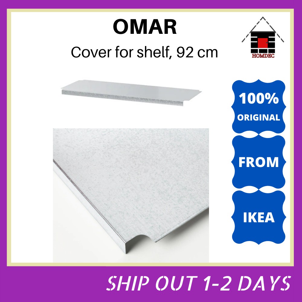 IKEA OMAR Cover for shelf, 92 cm Shopee Malaysia