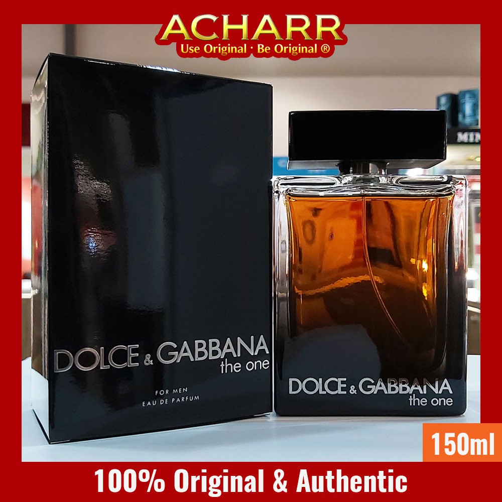 100% Original] Dolce & Gabbana D&G The One For Men EDP Perfume (50ml~150ml)  | Shopee Malaysia