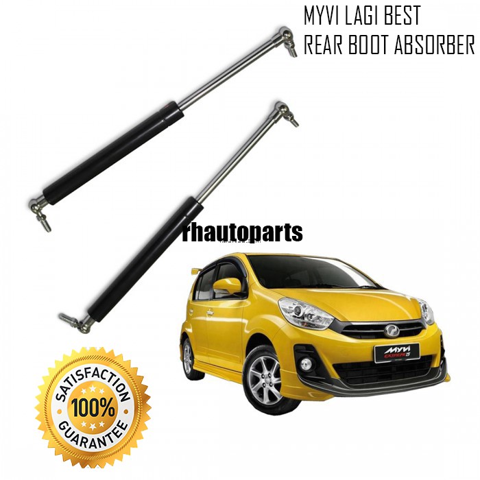 Perodua Myvi Lagi Best Rear Bonnet Absorber Boot Damper Gas Spring Shopee Malaysia