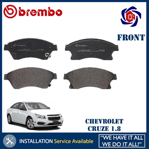 chevrolet cruze disc pads