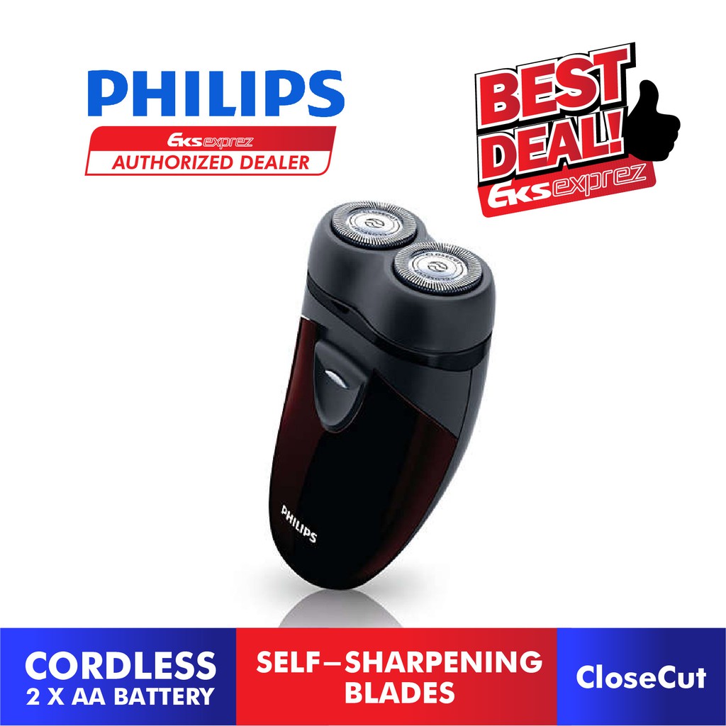 PHILIPS Electric Shaver AA Battery PQ206/18 2-H