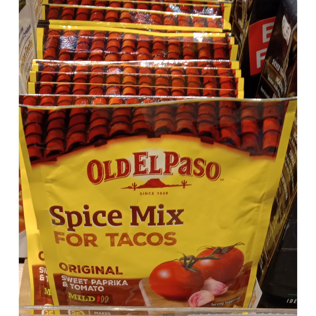 Old El Paso Mexican Taco Spice Mix 30g Shopee Malaysia