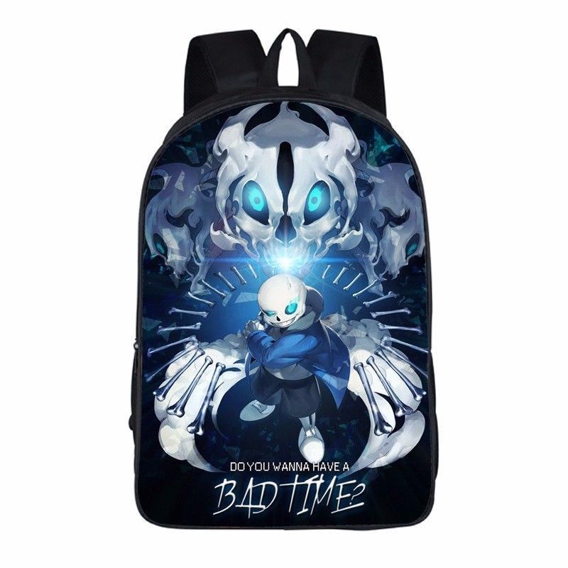 Ready Stockgame Undertale Sans Papyrus Backpack Schoolbag Laptop Shoulders Backpack Bag - papyrus in a bag undertale roblox