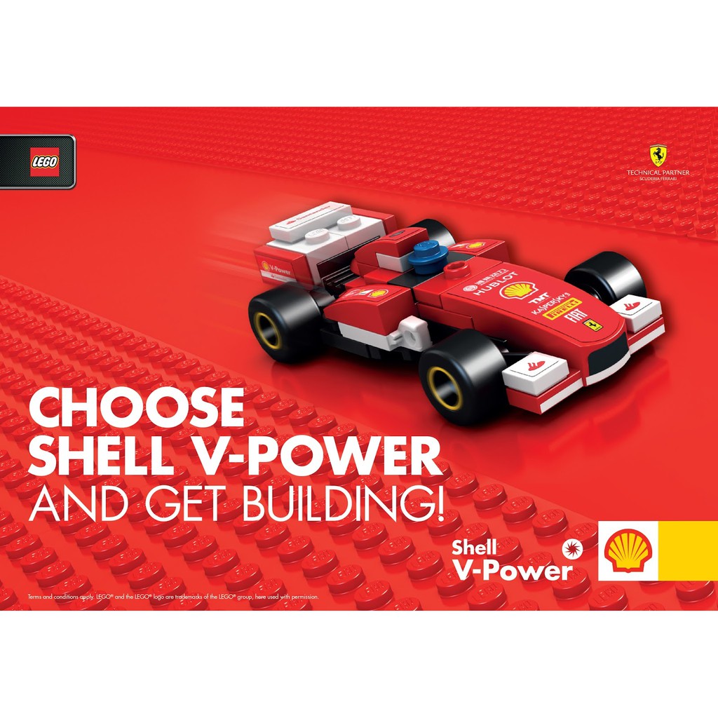 lego shell race car