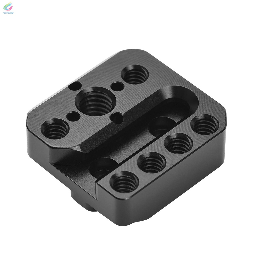 Monitor Mount Holder Mounting Plate with 1/4 Inch Thread 3/8 Locating ...