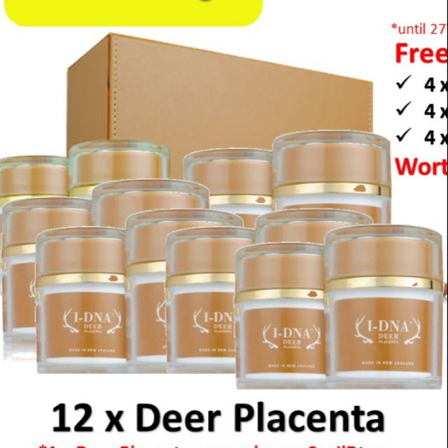 I Dna Deer Placenta 24 Bottle Original New Zealand Shopee Malaysia