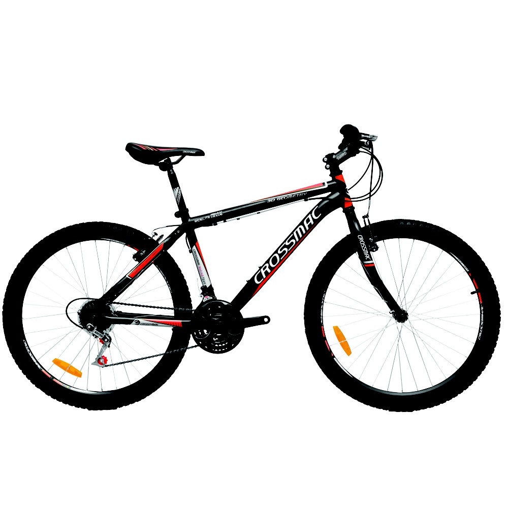 orange 26 inch bike