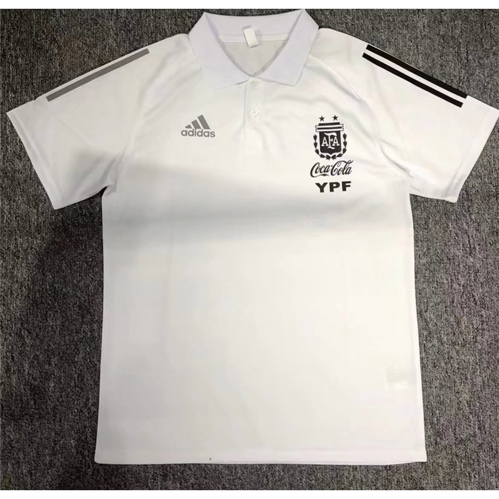 Argentina Training kit white Polo shirt football jersey S-XXL 2022