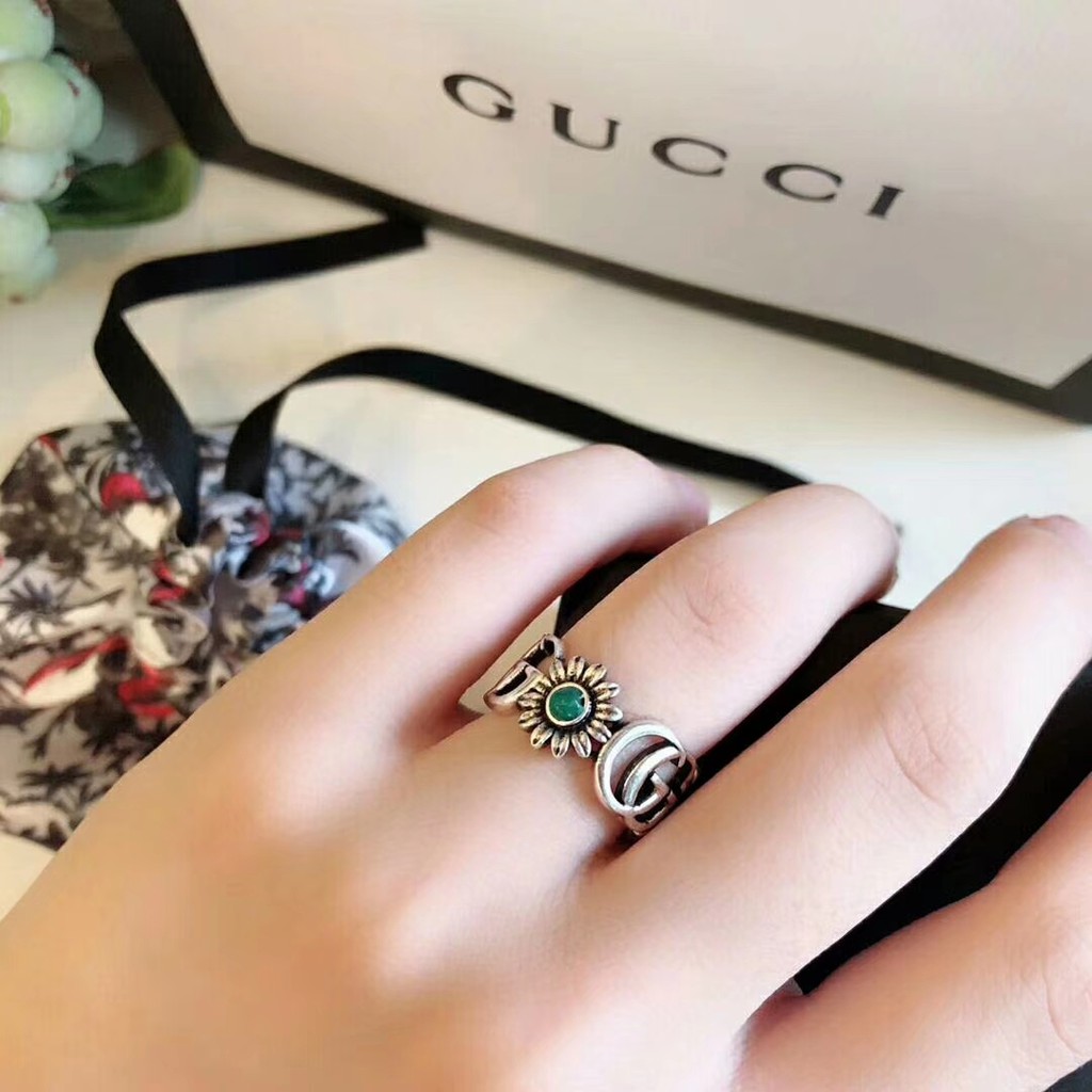 gucci floral ring