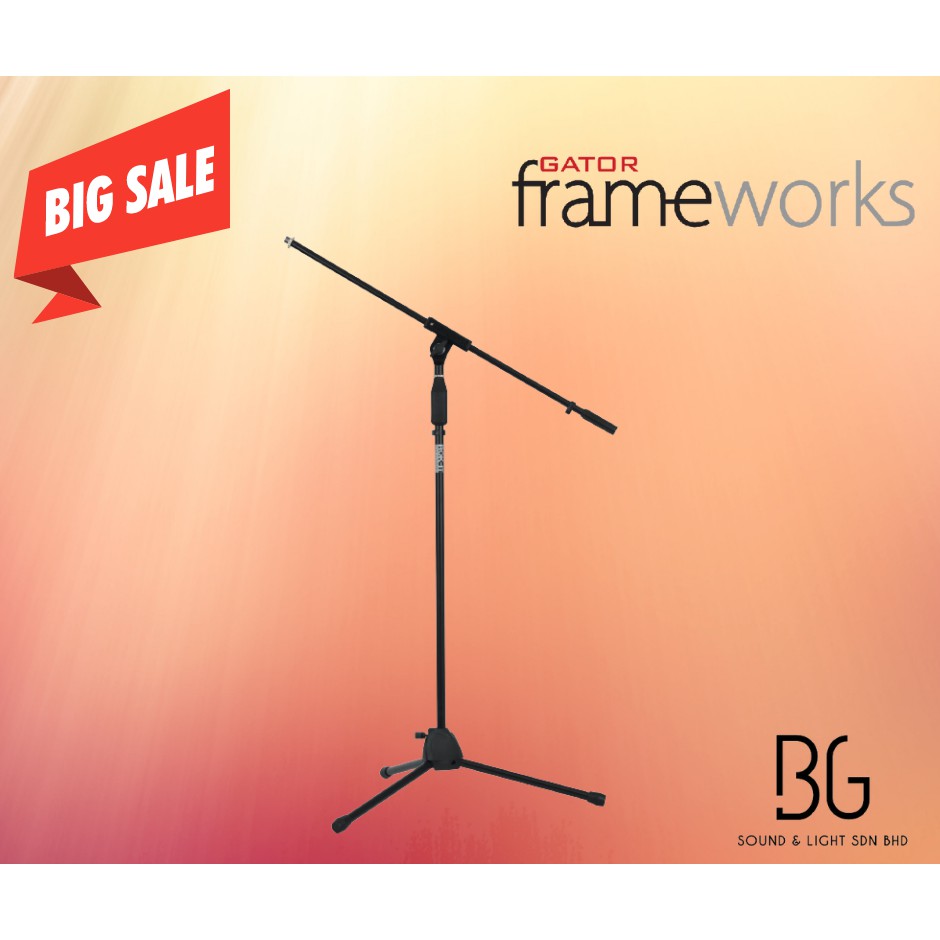 FRAMEWORKS RIMICTPFBM RokIt tubular microphone stand with fixed boom MIC STAND Shopee Malaysia