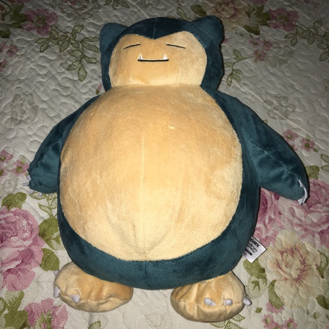 tomy snorlax plush