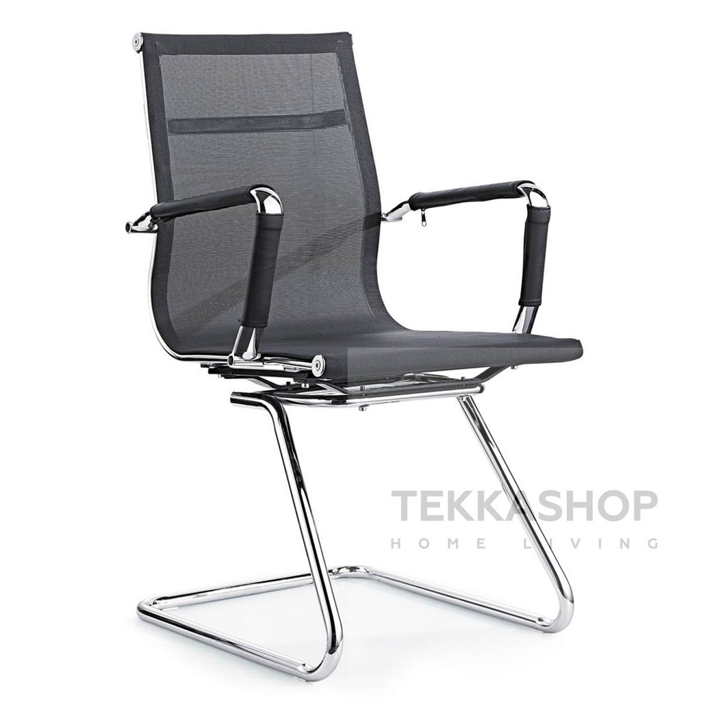Tekkashop Kkmjc10 Non Adjustable Mesh Non Swivel Office Chair