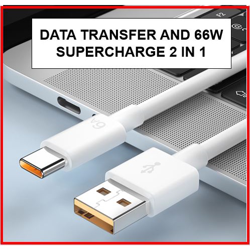 66W Supercharger Cable 6A Type C USB Cable Super Fast Charging Data Line For Mate 40 Pro RS Nova 7 8 8SE P40 Pro