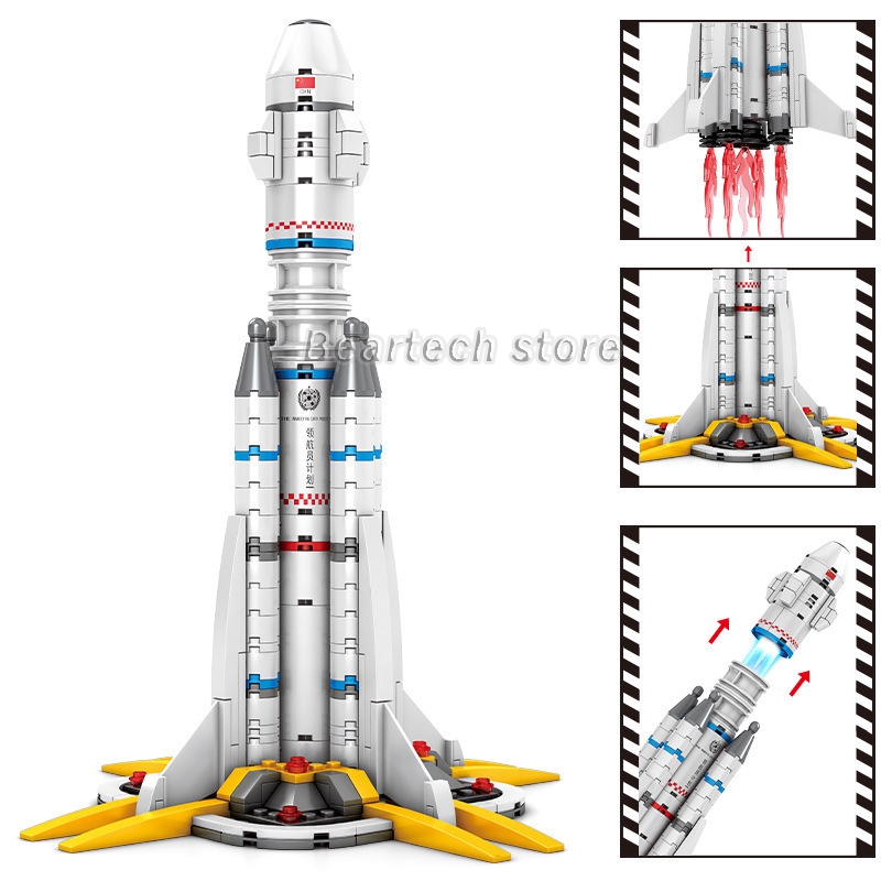 lego rocket station