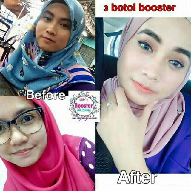 100 Hologram Booster Whitening Shopee Malaysia