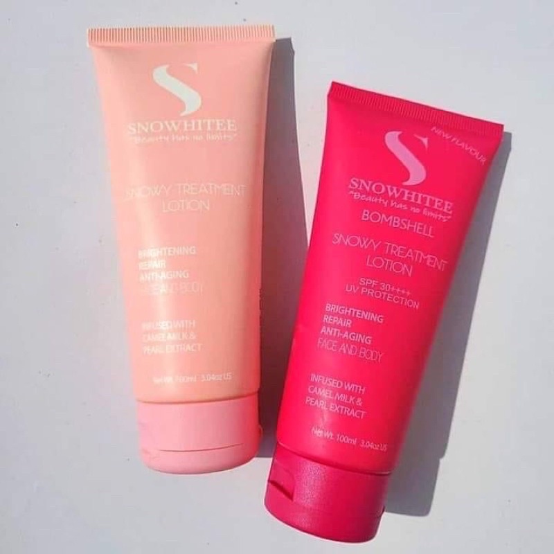 🔥🔥🔥SNOWY TREATMENT LOTION SUSU UNTA / SNOWY TREATMENT BOMBSHELL🔥🔥🔥