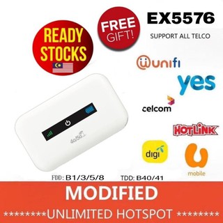 💥Modified Unlimited ExCom E5573/E5576/E5577 Portable 4G ...