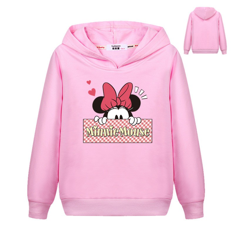 pink minnie mouse sweatshirt