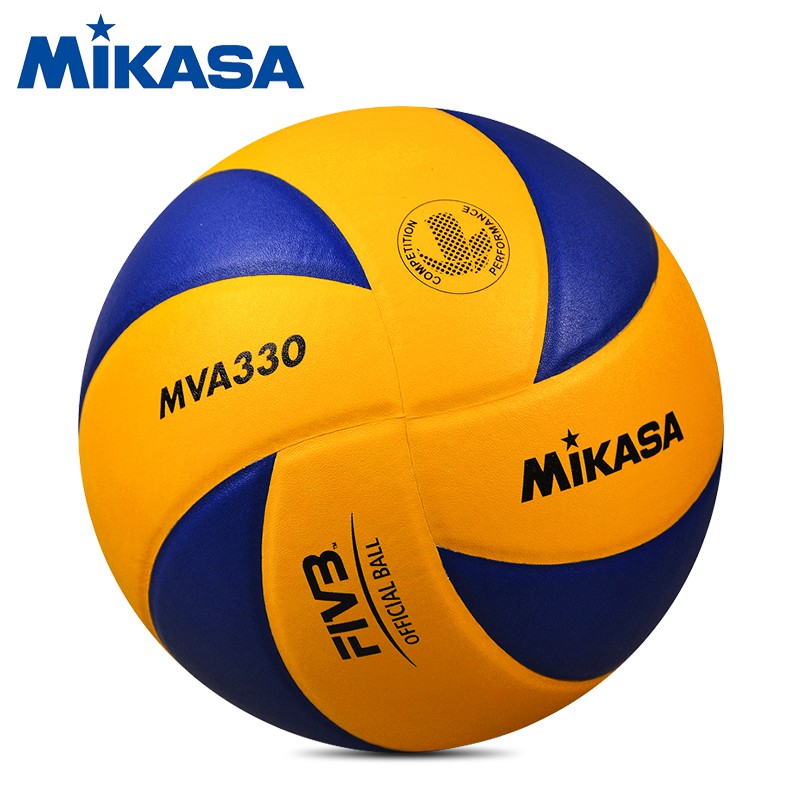 Mikasa Mva330 Volleyball Ball Soft Pu Leather Official Size 5 Volleyball Shopee Malaysia