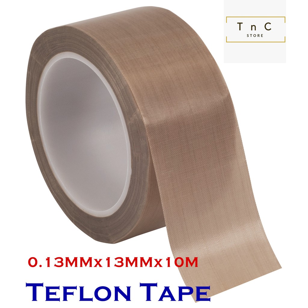 25mm x 10m PTFE Teflon Tape Adhesive Low Friction Nonstick Non Anti Stick Woven 