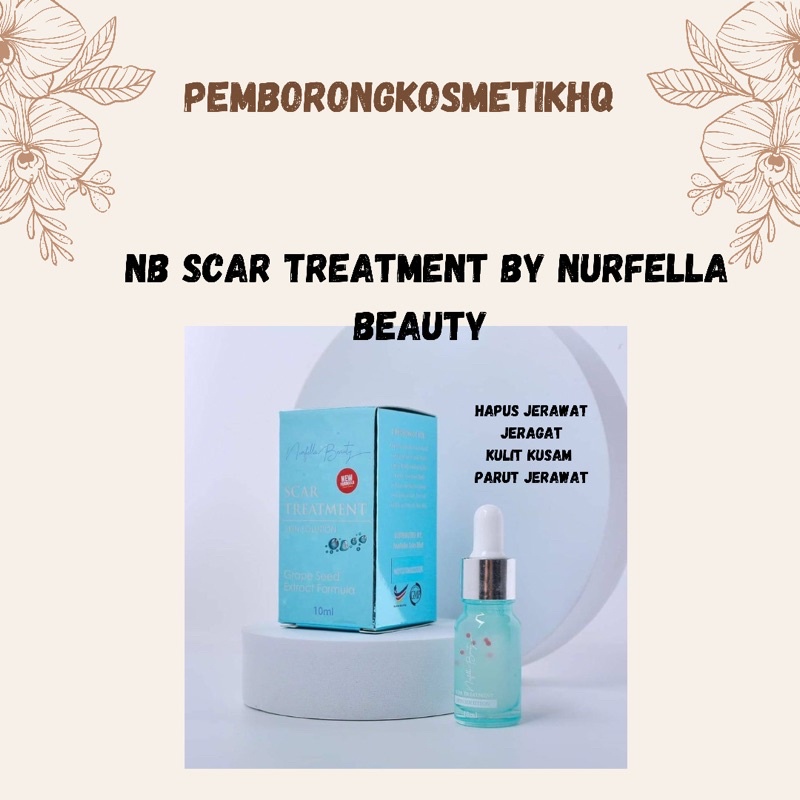 INSTOCK!! READY STOCK NEW PACKAGING !!! Nb Scar treatment Nurfella