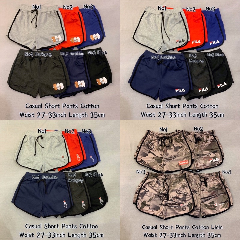 Casual Women Shortpant Seluar Pendek Perempuan Shortpants Murah Borong Shopee Malaysia