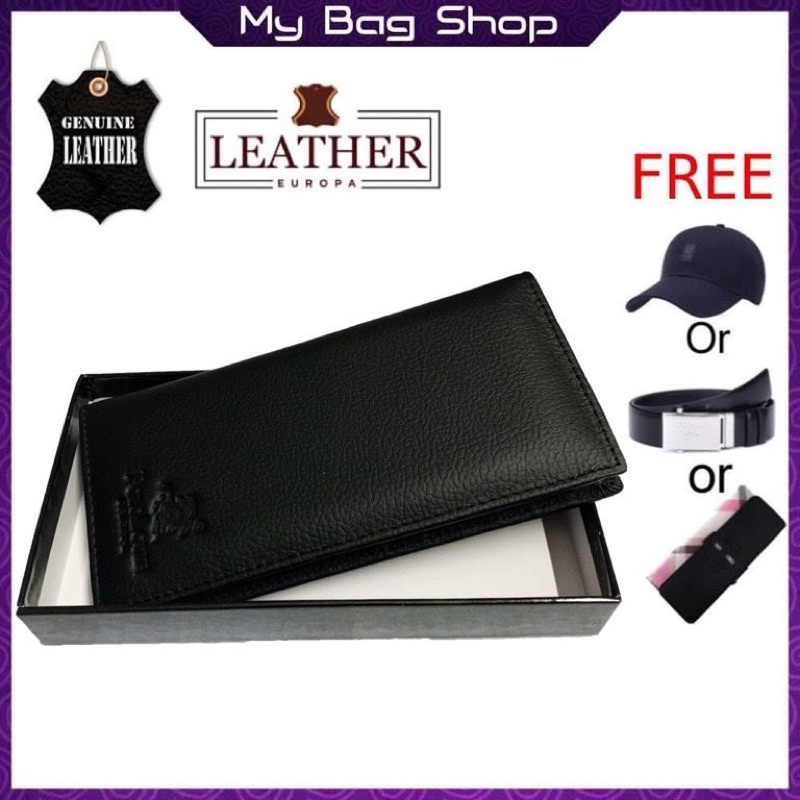 MENS LEATHER LONG WALLET #0018 (PL) | Shopee Malaysia