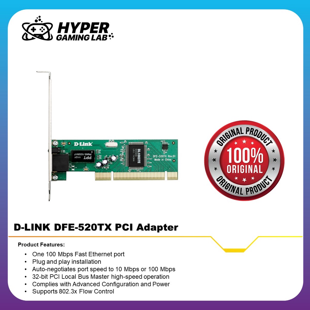 Pci adapter dfe 520tx что это