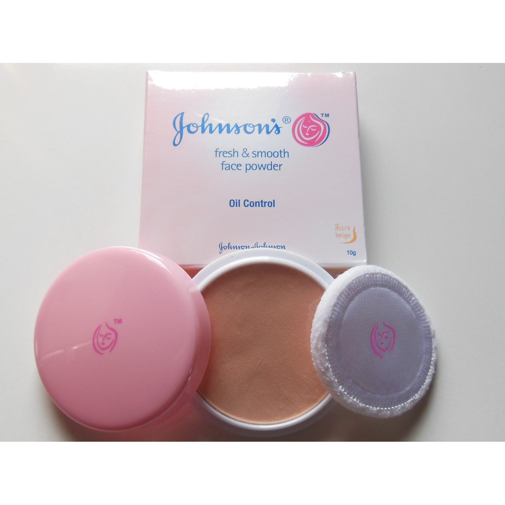 bedak compact johnson baby