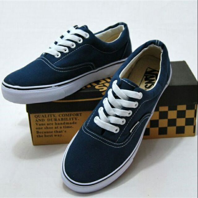 vans classic navy blue