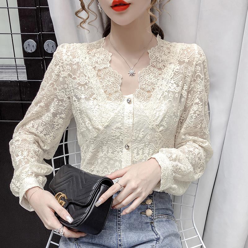 korean lace tops design