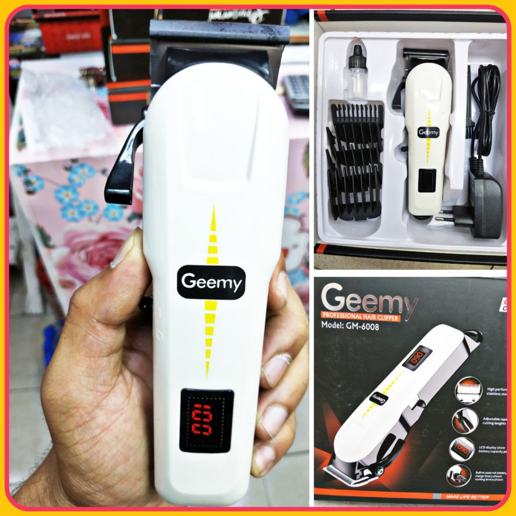 geemy professional hair clipper price