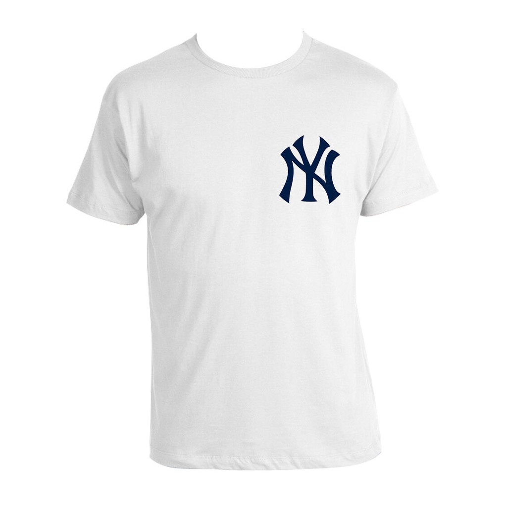 white yankees shirt