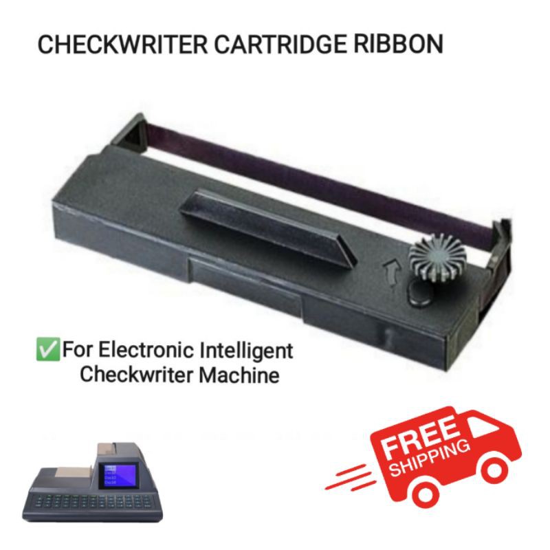 READY STOCK Checkwriter Machine Ribbon/Intelligent ...