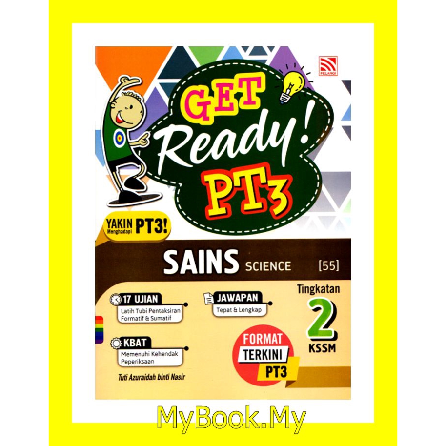 Myb Buku Latihan Get Ready Pt3 Tingkatan 2 Sains Pelangi Shopee Malaysia