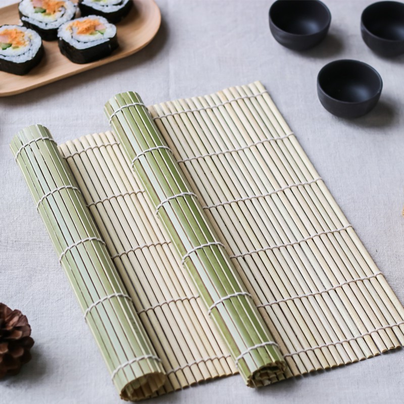 Natural Bamboo Diy Sushi Making Mold Tools Sushi Roller Bamboo