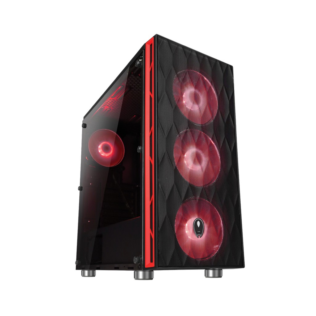 GAMING FREAK GFG-XV690G HORUS TOWER CASE WITH LUMINA GHOST LED PC FAN ...