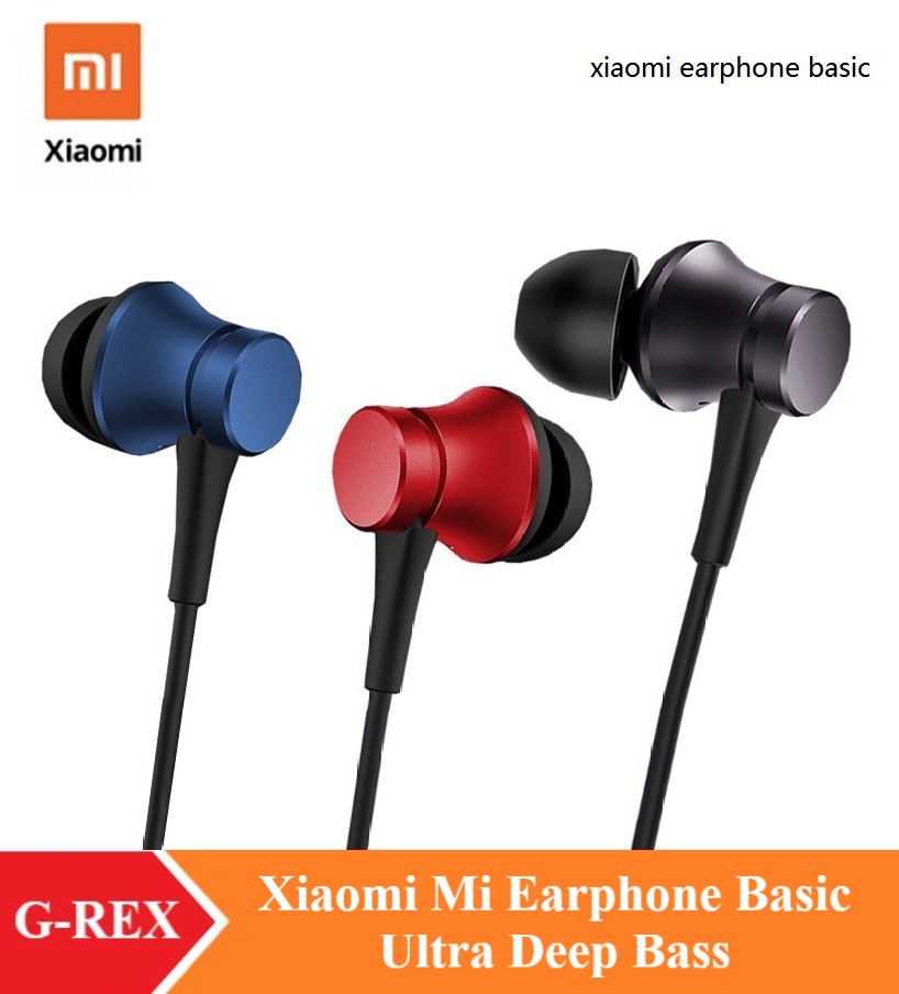 xiaomi mi earphones basic red