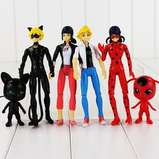 ladybug and cat noir action figures