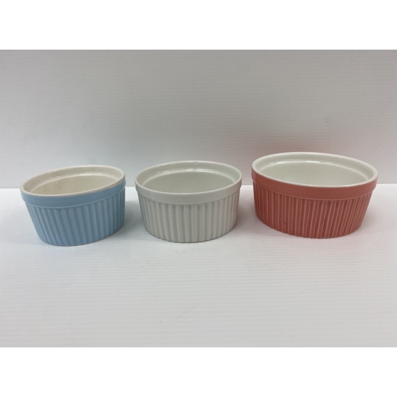 PCL29 Porcelain Souffle Dessert Cup (White/Pink/Blue) Shopee Malaysia