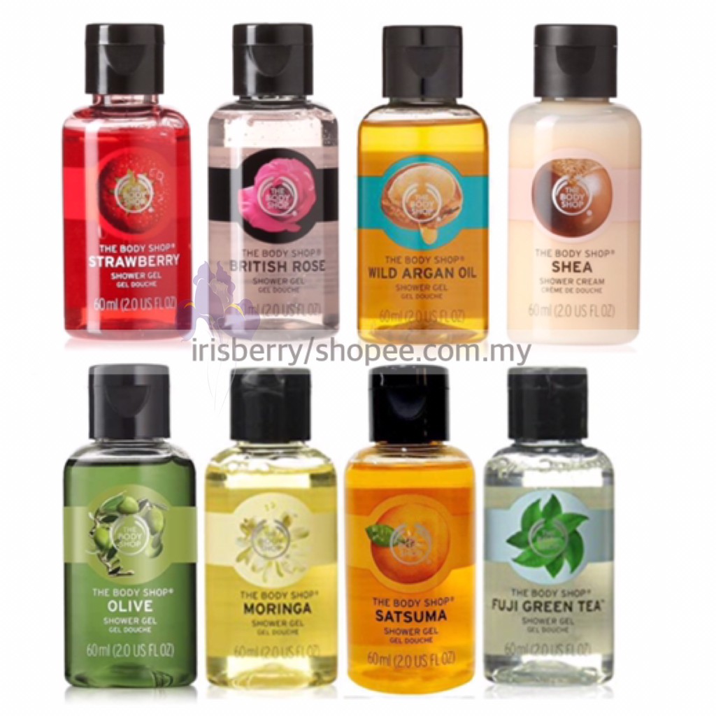 mini shower gels