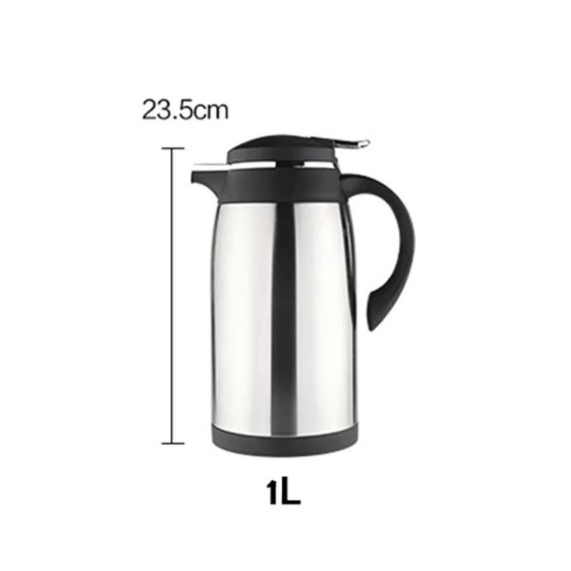️Stainless Steel Heat Preservation Glass Vacuum Thermal Flask